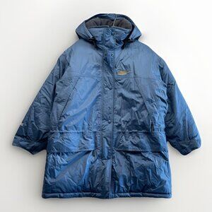 VTG Chlorophylle x Gore-Tex Fox Bay Winter Heavy Parka Jacket Sz M Blue Outdoor